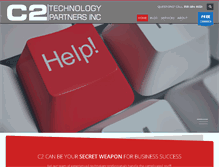 Tablet Screenshot of c2techs.net
